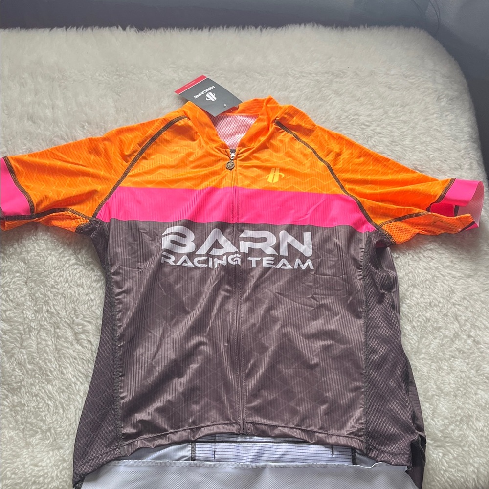 Hincapie Cycling Jersey and matching base layer tank size 2XL